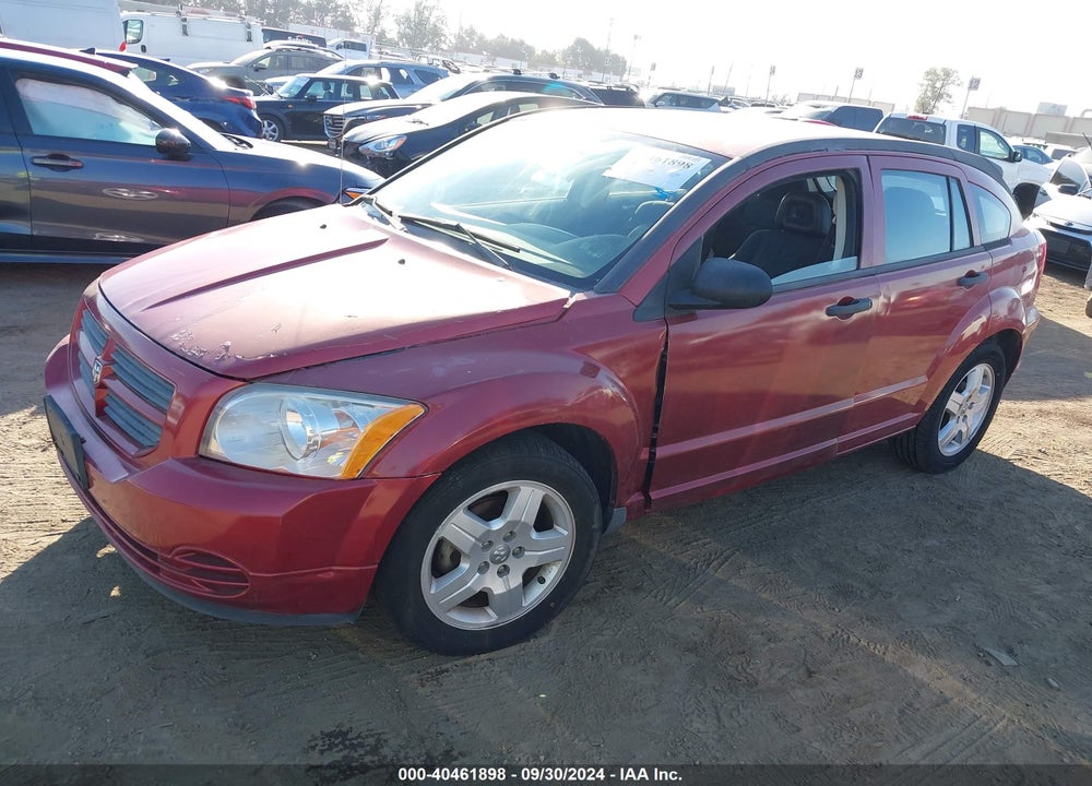 2008 DODGE CALIBER SE VIN: 1B3HB28B68D661763