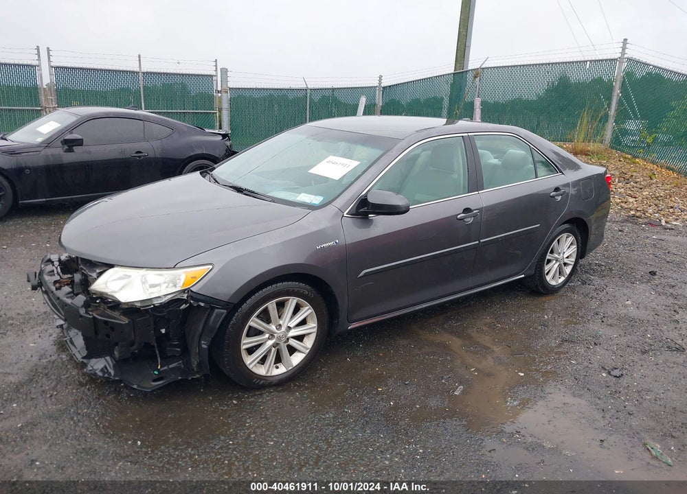 2014 TOYOTA CAMRY HYBRID XLE VIN: 4T1BD1FK9EU124792