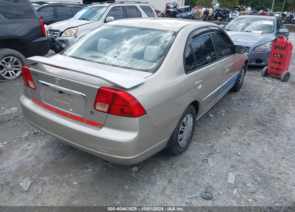 2002 HONDA CIVIC LX VIN: 1HGES165X2L033194