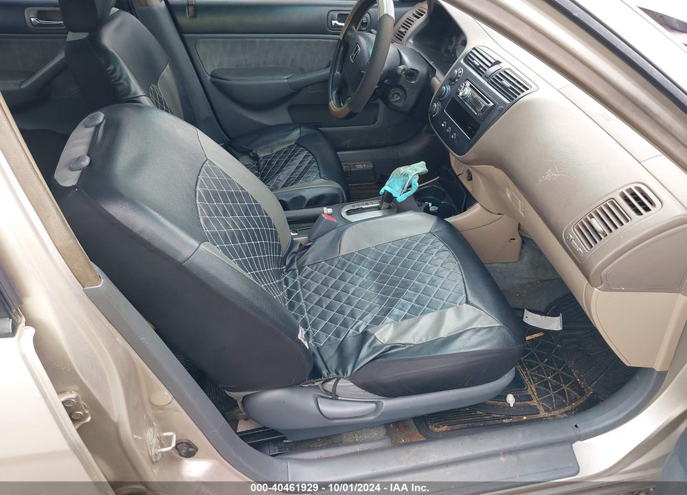 2002 HONDA CIVIC LX VIN: 1HGES165X2L033194