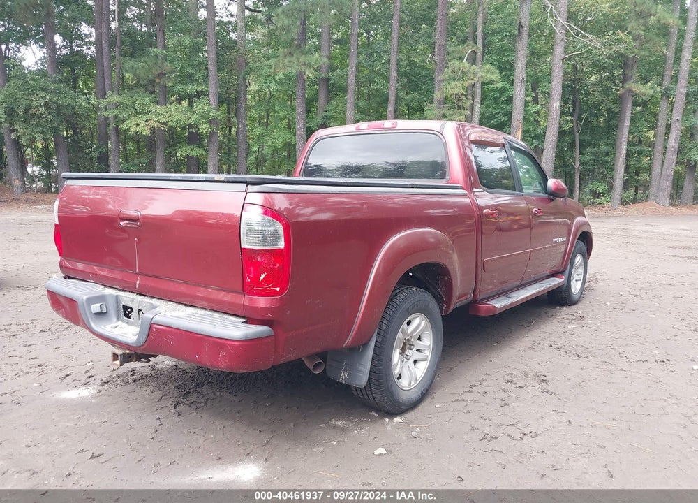 2006 TOYOTA TUNDRA LIMITED V8 VIN: 5TBDT48116S548410