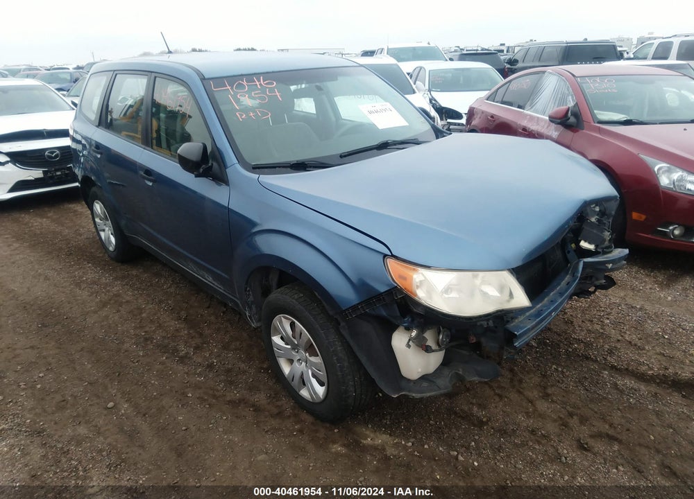 2010 SUBARU FORESTER 2.5X VIN: JF2SH6AC3AH733354