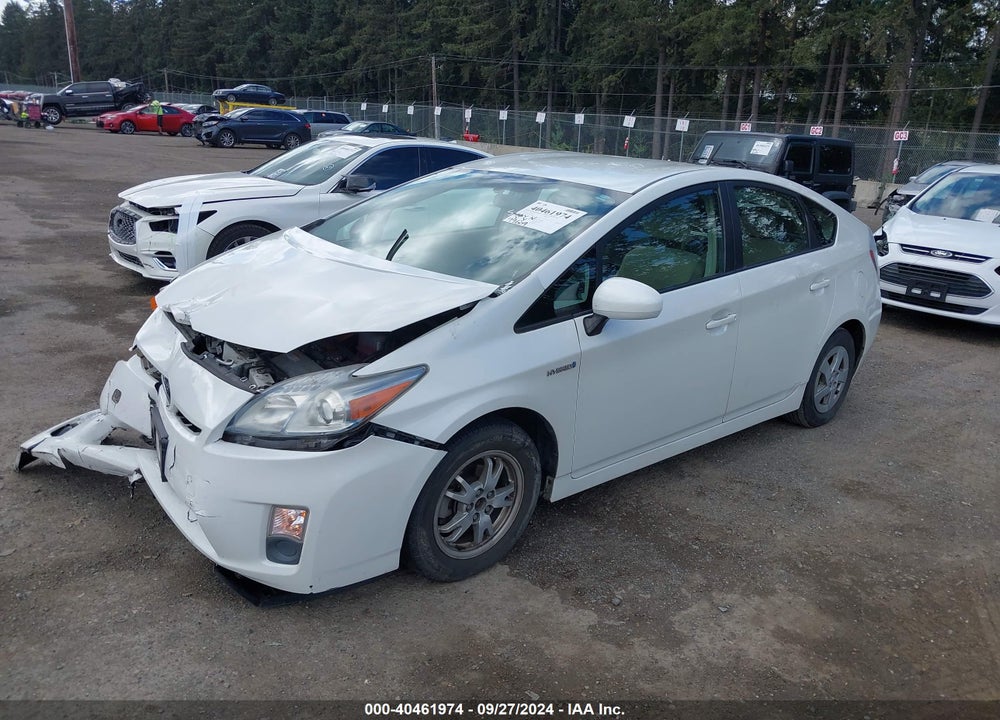 2010 TOYOTA PRIUS II VIN: JTDKN3DU4A1277609