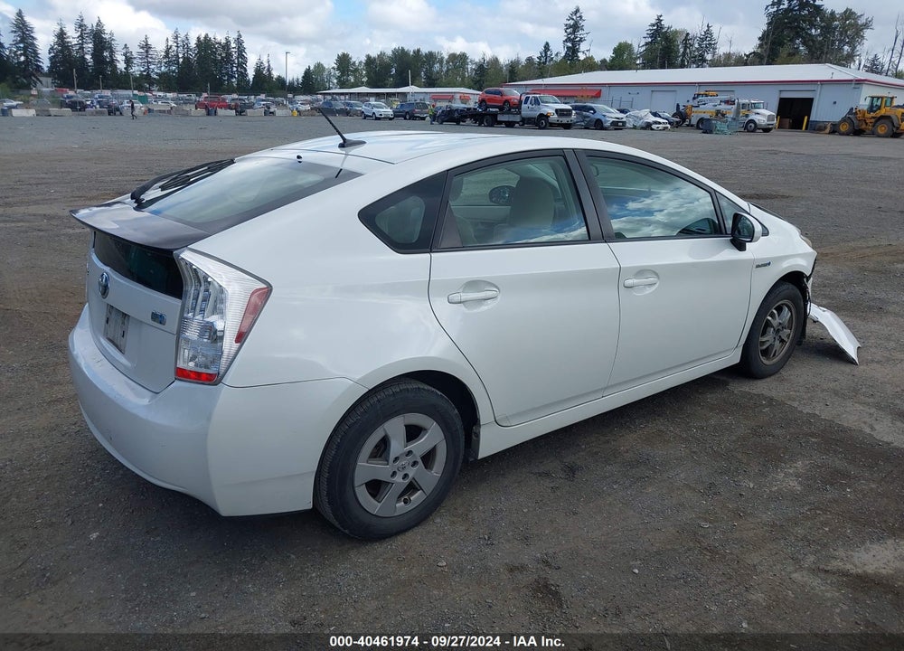 2010 TOYOTA PRIUS II VIN: JTDKN3DU4A1277609