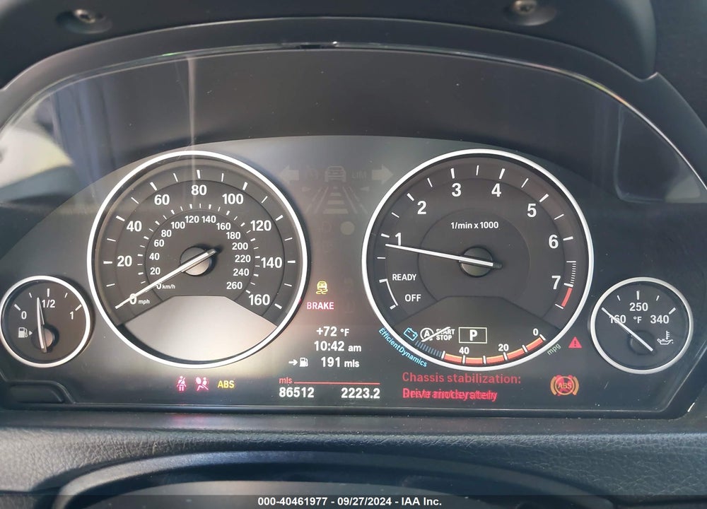 2013 BMW 328I VIN: WBA3C1C51DF441699