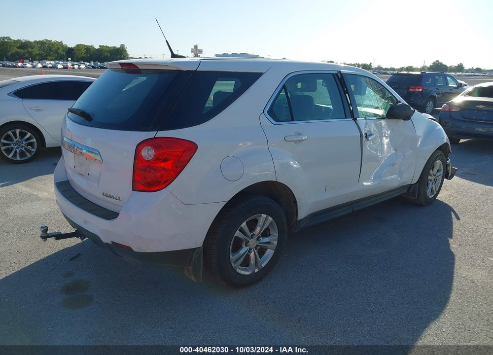 2011 CHEVROLET EQUINOX LS VIN: 2CNALBEC7B6235222