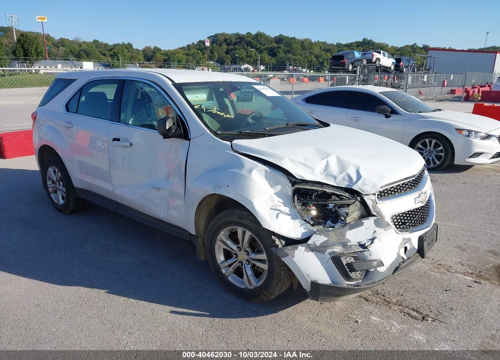 2011 CHEVROLET EQUINOX LS VIN: 2CNALBEC7B6235222