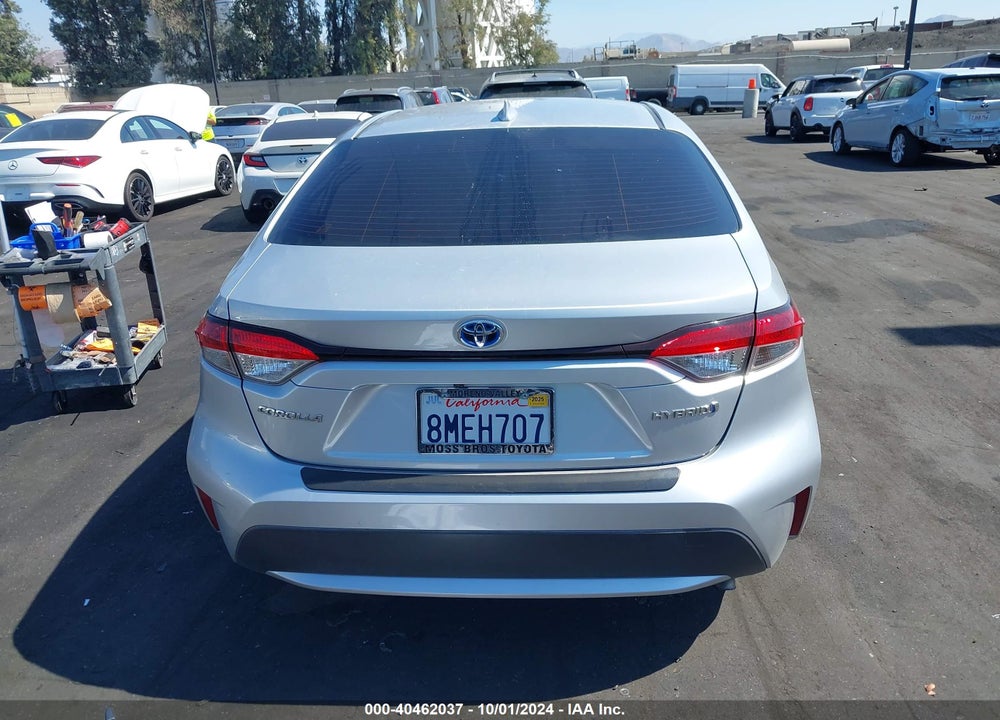 2020 TOYOTA COROLLA HYBRID LE VIN: JTDEBRBE3LJ007407