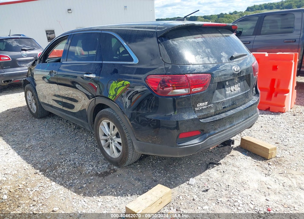 2019 KIA SORENTO 2.4L L VIN: 5XYPG4A30KG518780