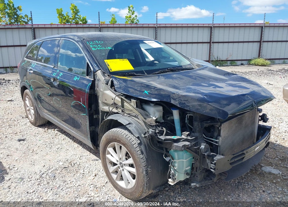 2019 KIA SORENTO 2.4L L VIN: 5XYPG4A30KG518780
