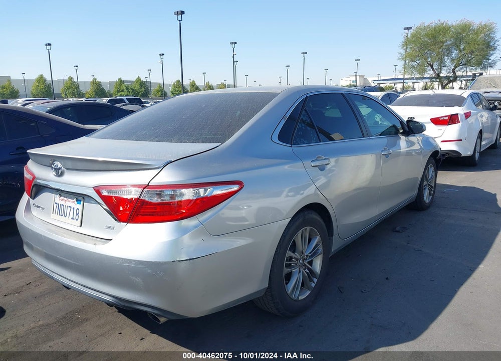 2016 TOYOTA CAMRY SE VIN: 4T1BF1FK8GU127924
