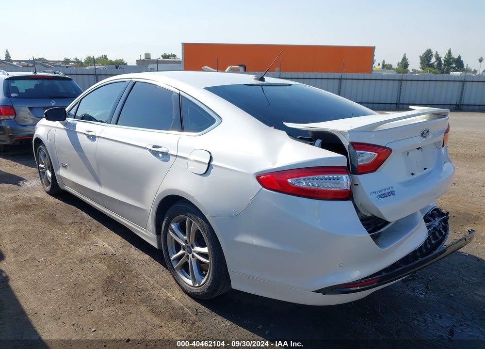 2015 FORD FUSION ENERGI TITANIUM VIN: 3FA6P0SU3FR173659