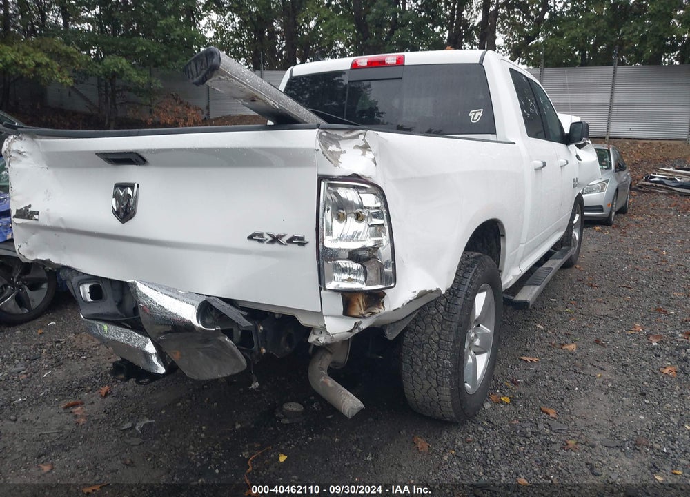 2018 RAM 1500 BIG HORN 4X4 5'7 BOX VIN: 1C6RR7LG7JS144768