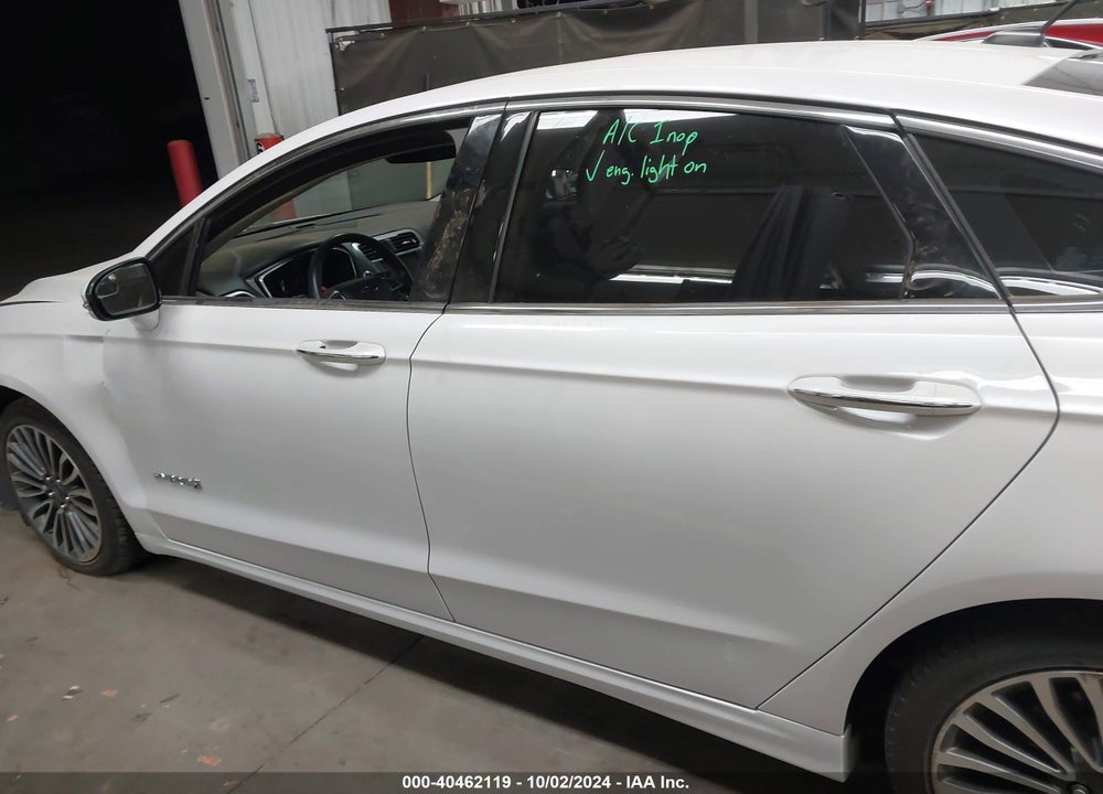 2017 FORD FUSION HYBRID SE VIN: 3FA6P0LU9HR312811