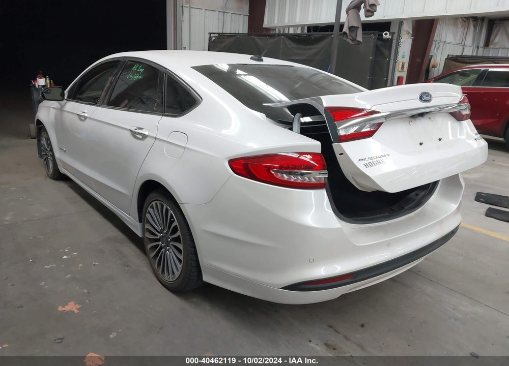2017 FORD FUSION HYBRID SE VIN: 3FA6P0LU9HR312811