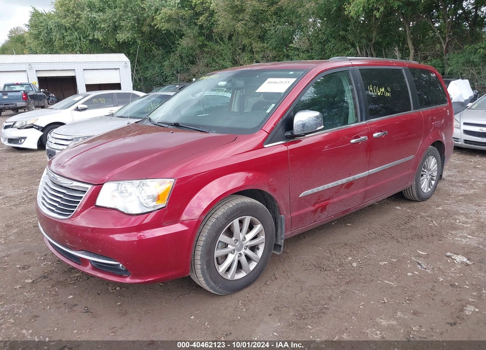 2015 CHRYSLER TOWN & COUNTRY LIMITED PLATINUM VIN: 2C4RC1GG9FR539755