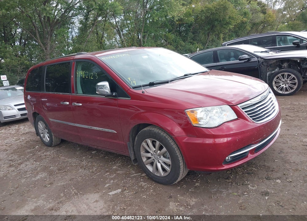 2015 CHRYSLER TOWN & COUNTRY LIMITED PLATINUM VIN: 2C4RC1GG9FR539755