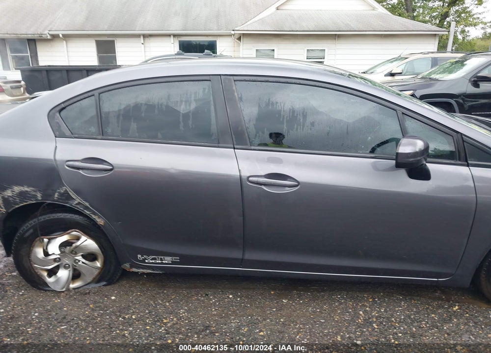 2015 HONDA CIVIC LX VIN: 19XFB2F53FE233180