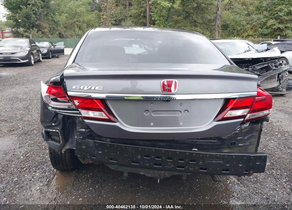2015 HONDA CIVIC LX VIN: 19XFB2F53FE233180