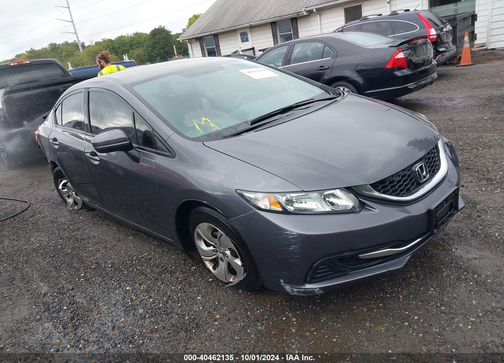2015 HONDA CIVIC LX VIN: 19XFB2F53FE233180