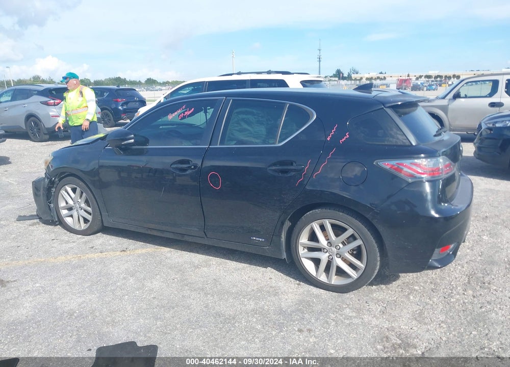 2016 LEXUS CT 200H VIN: JTHKD5BH1G2267125