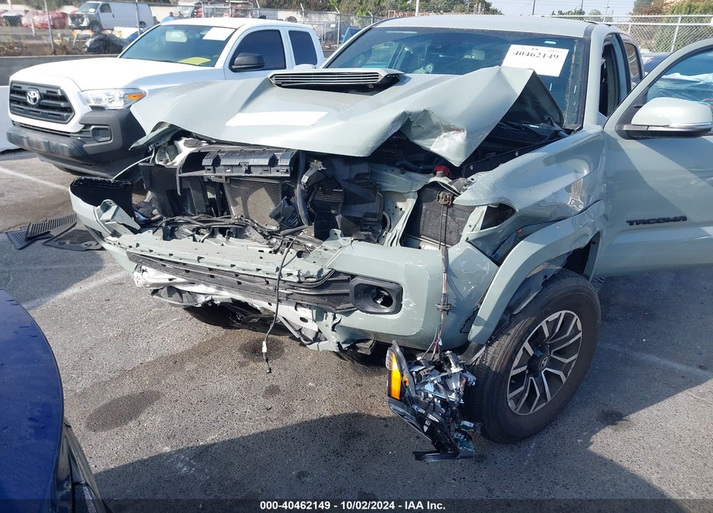 2022 TOYOTA TACOMA TRD SPORT VIN: 3TMBZ5DN1NM035541