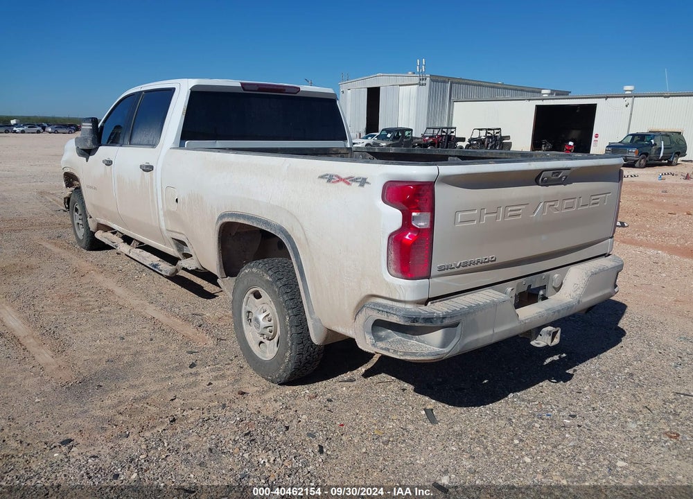2020 CHEVROLET SILVERADO 2500HD 4WD LONG BED WT VIN: 1GC1YLE78LF161864