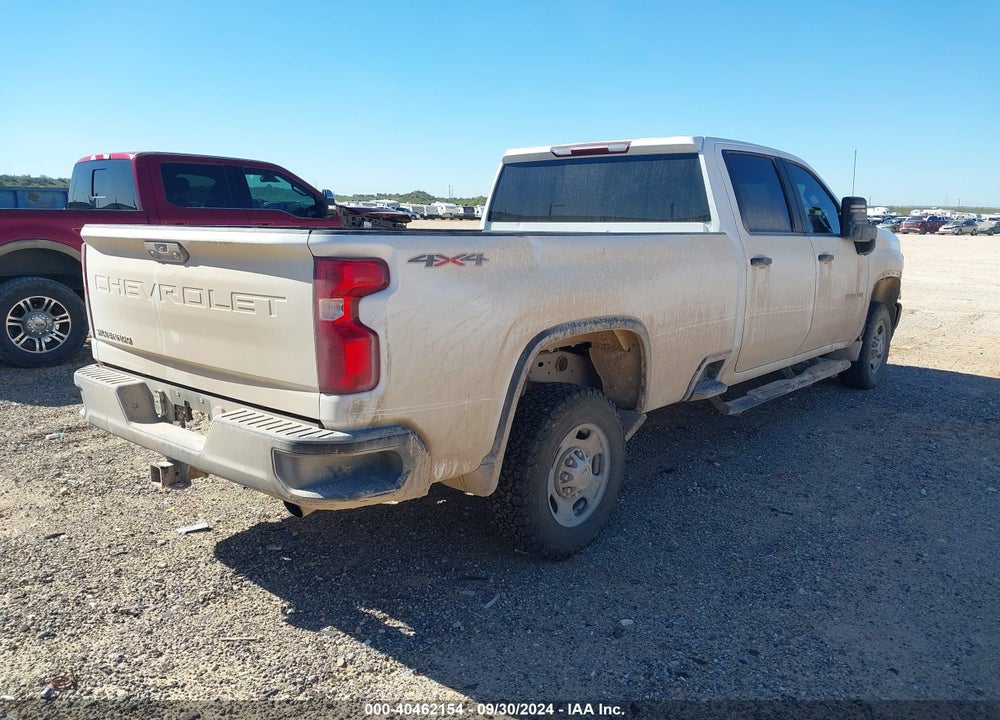 2020 CHEVROLET SILVERADO 2500HD 4WD LONG BED WT VIN: 1GC1YLE78LF161864