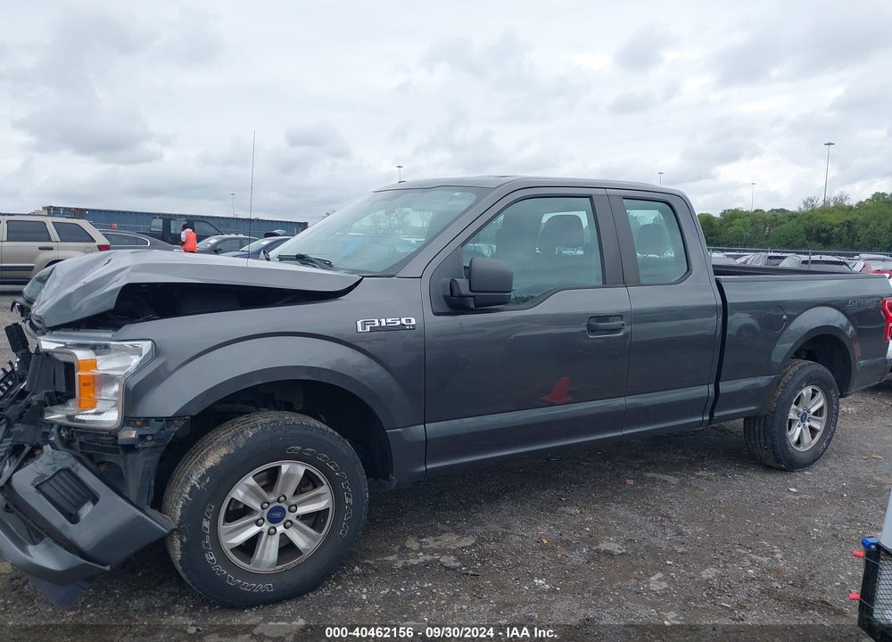2018 FORD F150 SUPER CAB VIN: 1FTEX1EP5JFB24227