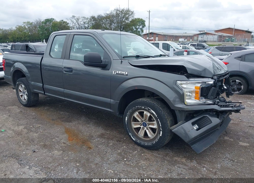 2018 FORD F150 SUPER CAB VIN: 1FTEX1EP5JFB24227
