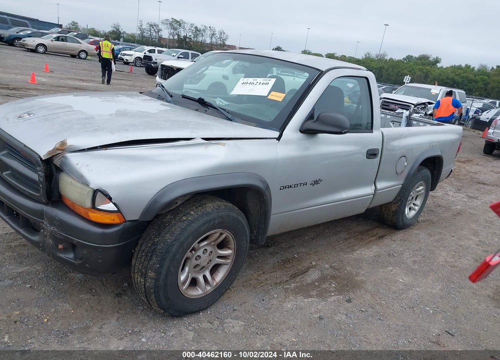2002 DODGE DAKOTA VIN: 1B7FL16X92S676692