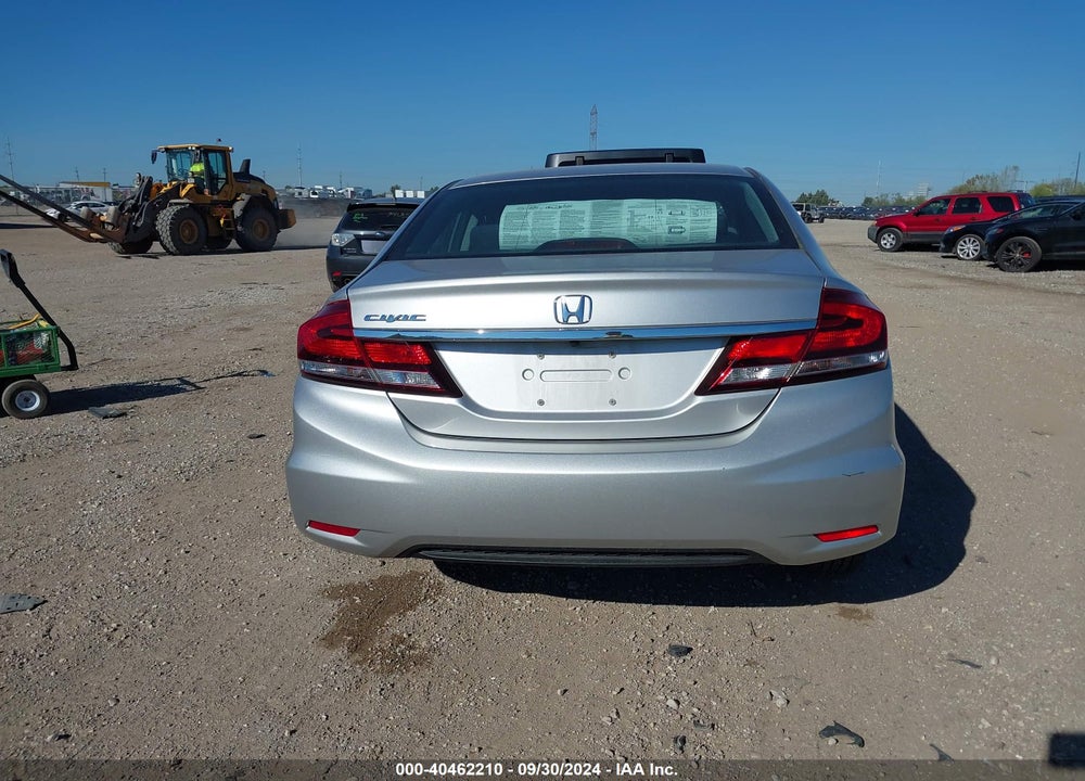 2015 HONDA CIVIC LX VIN: 19XFB2F55FE115521