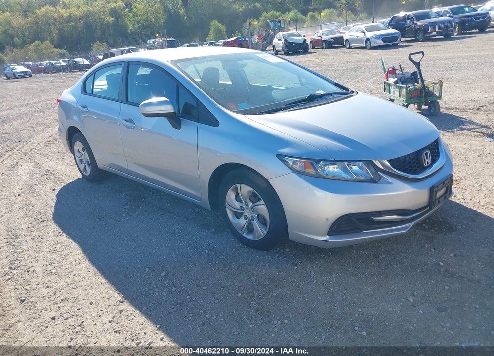 2015 HONDA CIVIC LX VIN: 19XFB2F55FE115521