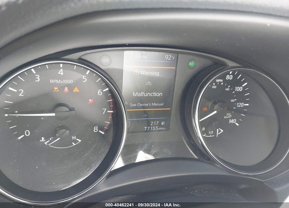 2019 NISSAN ROGUE SV VIN: 5N1AT2MT0KC798699