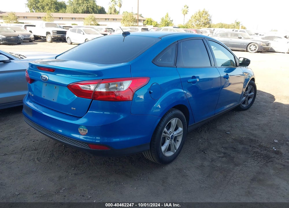 2014 FORD FOCUS SE VIN: 1FADP3F27EL461893