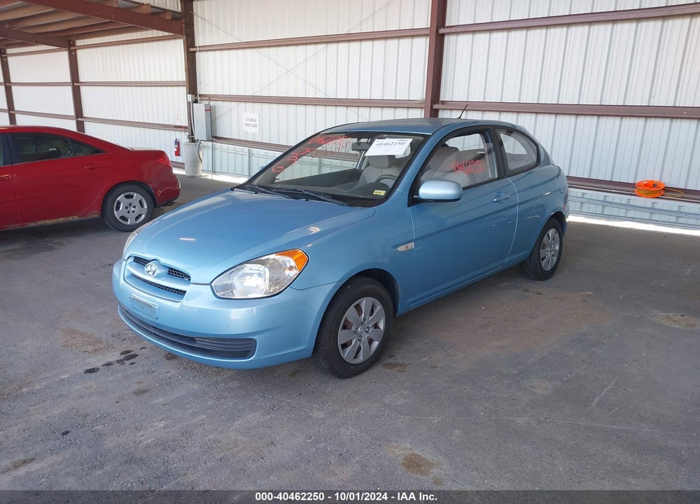 2010 HYUNDAI ACCENT GS VIN: KMHCM3AC2AU186027