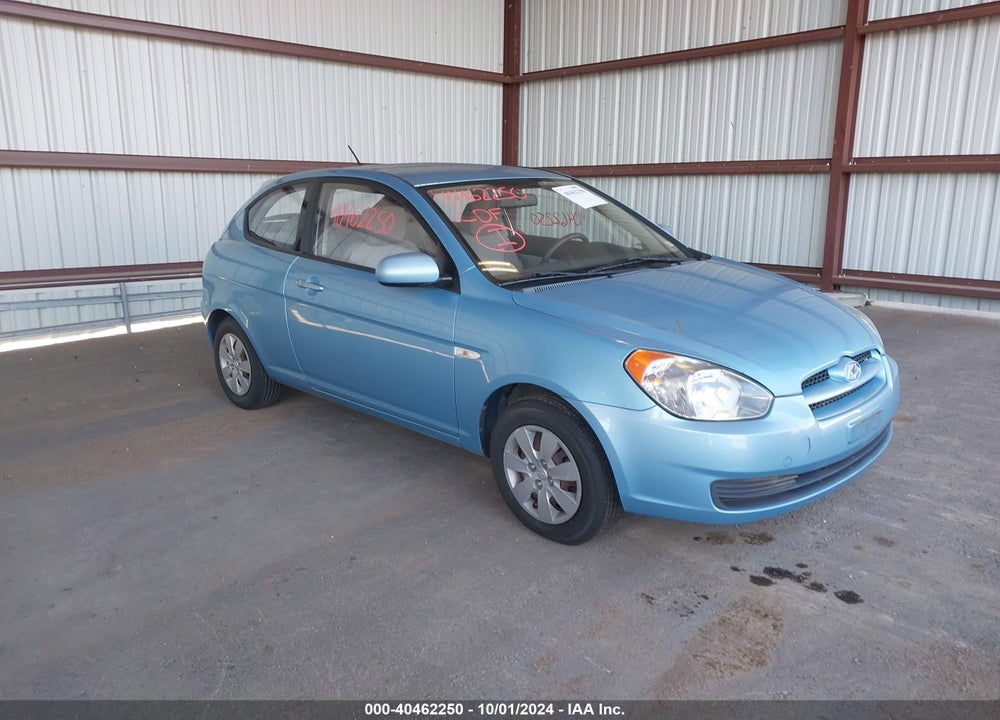 2010 HYUNDAI ACCENT GS VIN: KMHCM3AC2AU186027