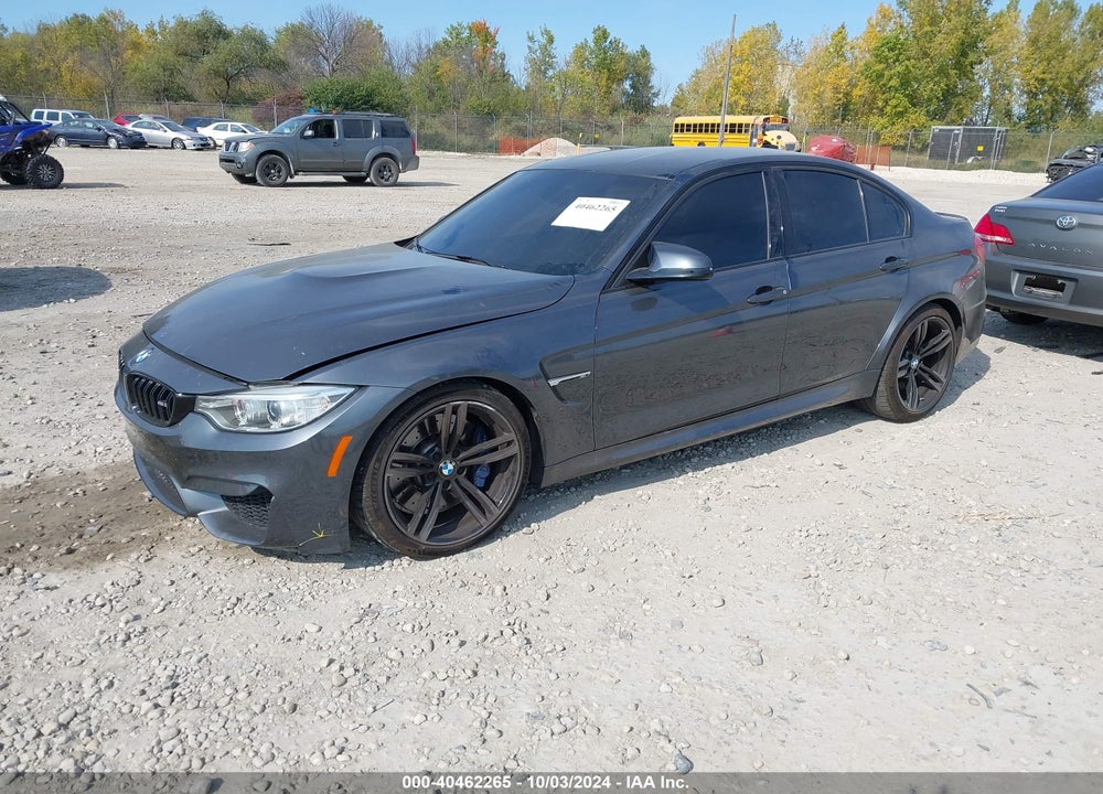 2015 BMW M3 VIN: WBS3C9C54FP804777