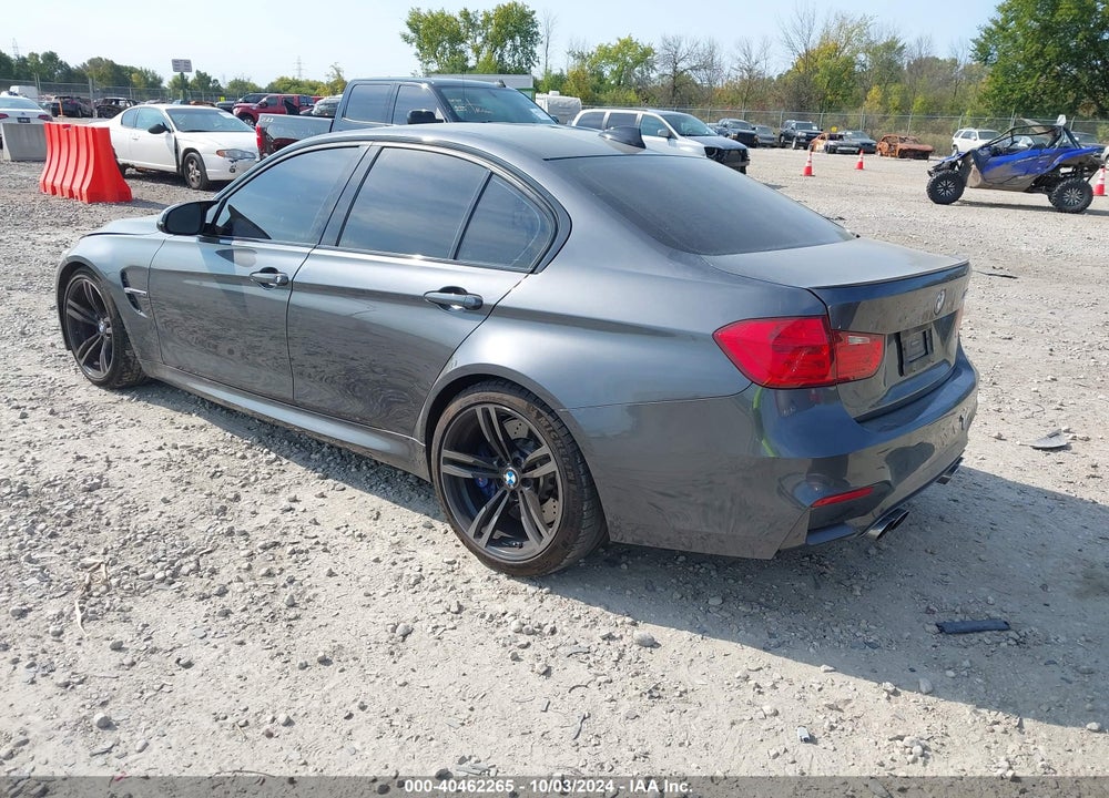 2015 BMW M3 VIN: WBS3C9C54FP804777