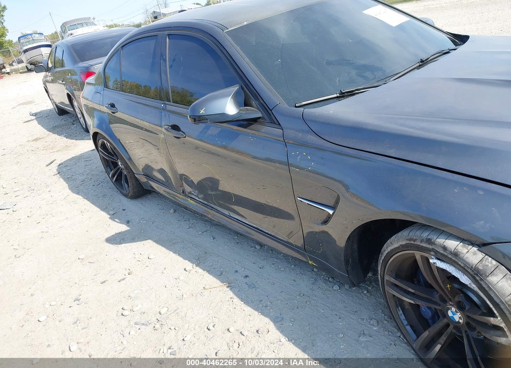 2015 BMW M3 VIN: WBS3C9C54FP804777