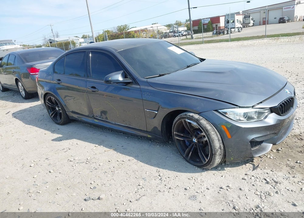 2015 BMW M3 VIN: WBS3C9C54FP804777