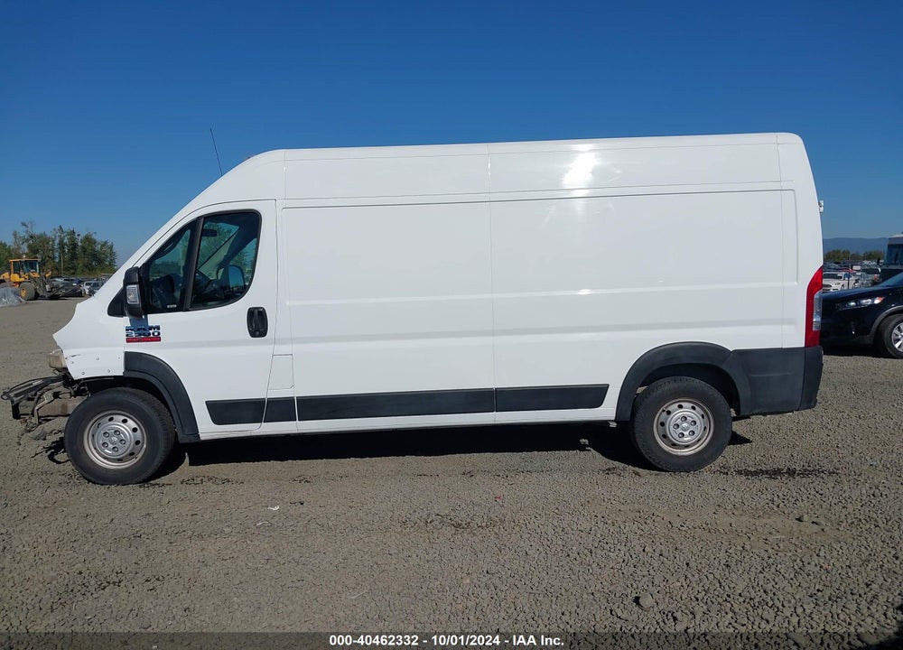 2021 RAM PROMASTER 2500 HIGH ROOF 159 WB VIN: 3C6LRVDG3ME517398