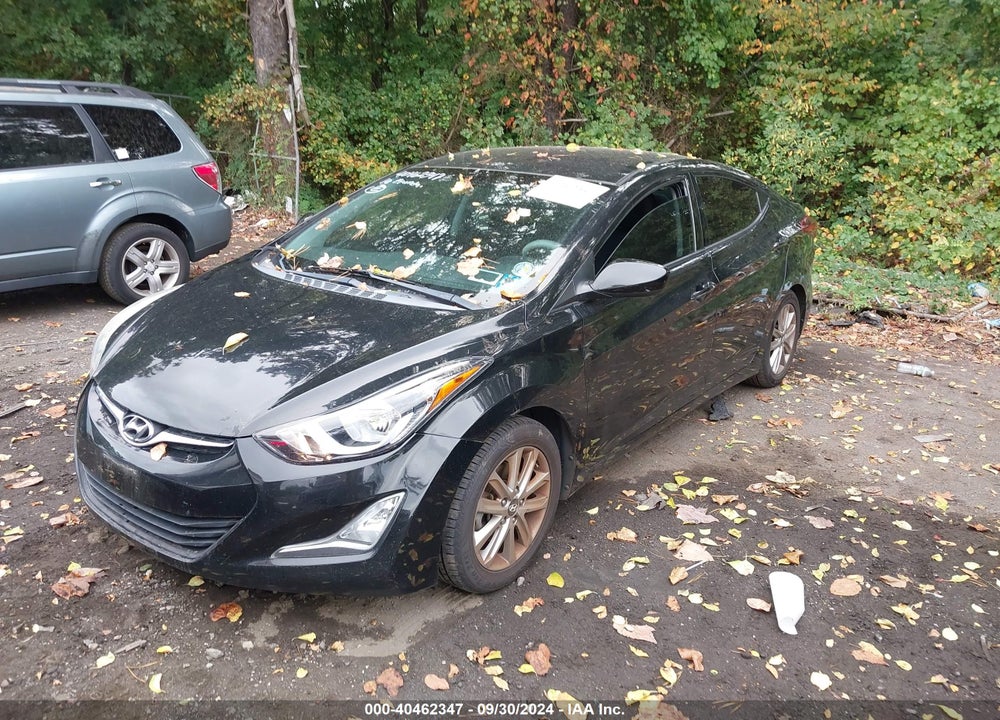 2016 HYUNDAI ELANTRA SE VIN: 5NPDH4AEXGH654450