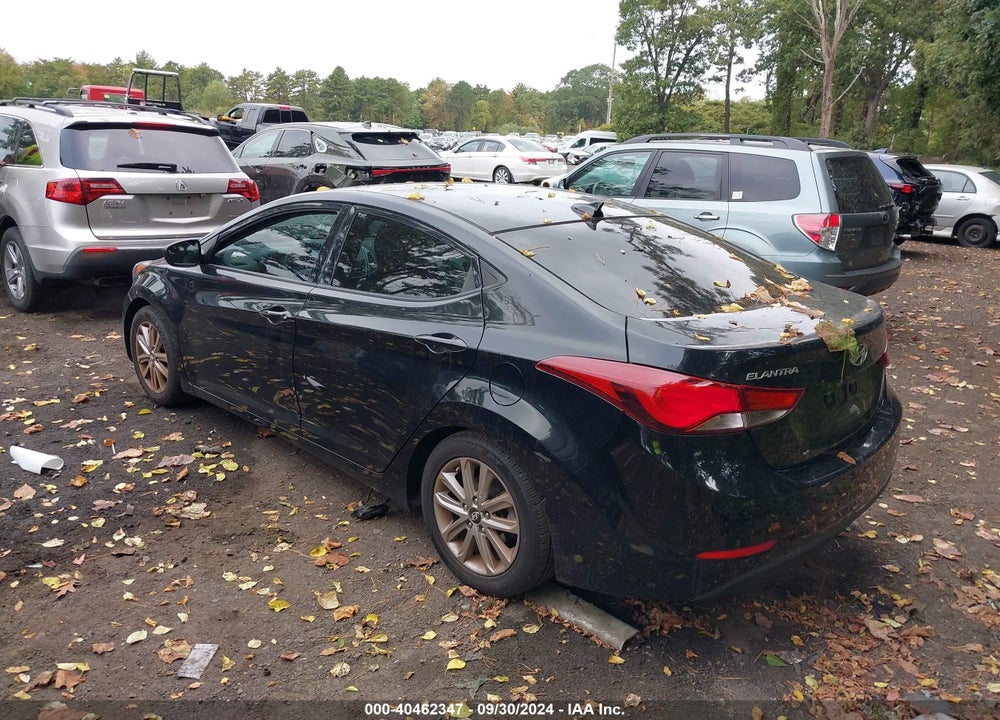 2016 HYUNDAI ELANTRA SE VIN: 5NPDH4AEXGH654450