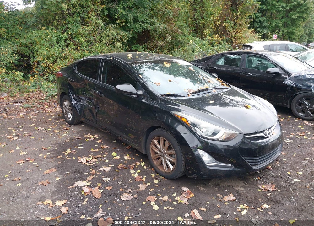 2016 HYUNDAI ELANTRA SE VIN: 5NPDH4AEXGH654450