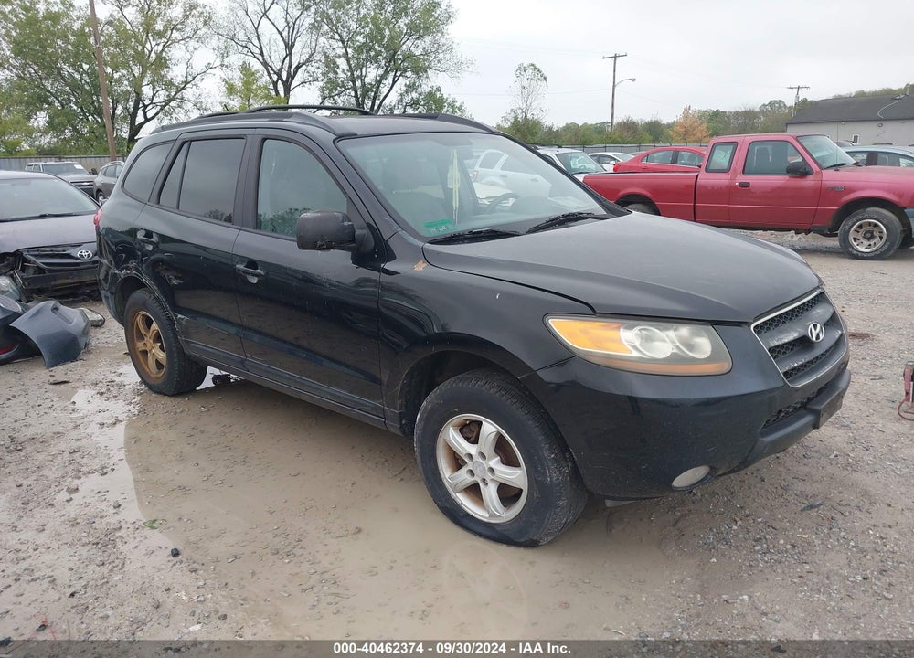 2007 HYUNDAI SANTA FE GLS VIN: 5NMSG73D47H058666