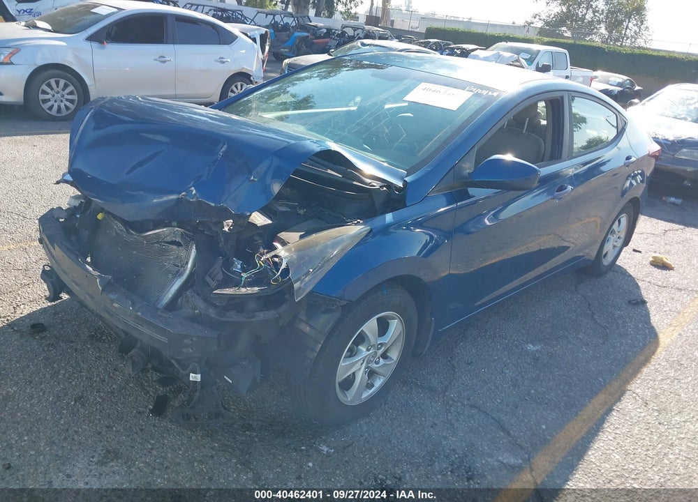 2015 HYUNDAI ELANTRA SE VIN: KMHDH4AE4FU380002