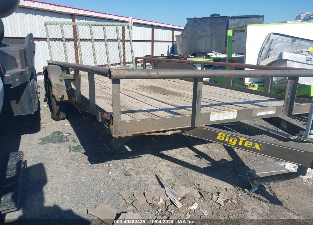2012 BIG TEX TRAILER CO INC OTHER VIN: 16VPX1625C2E04582