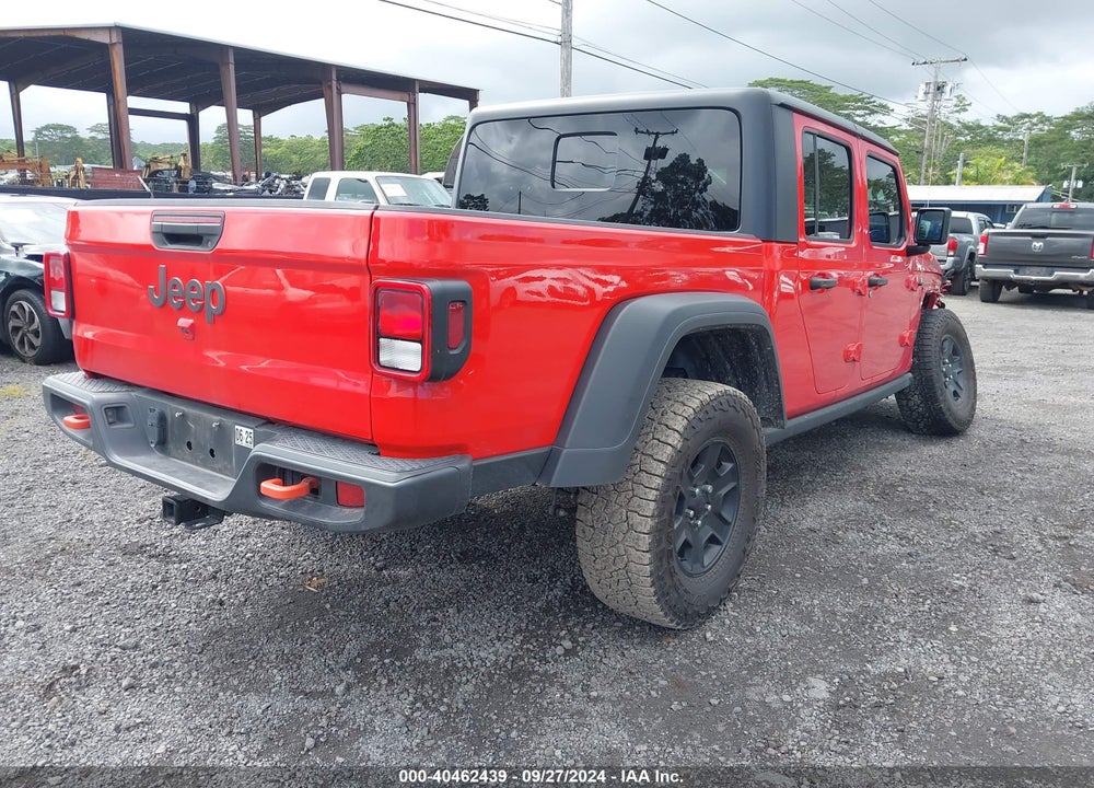 2022 JEEP GLADIATOR MOJAVE 4X4 VIN: 1C6JJTEG6NL168845