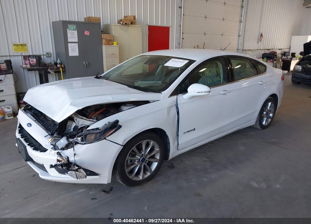 2017 FORD FUSION HYBRID SE VIN: 3FA6P0LU9HR344996